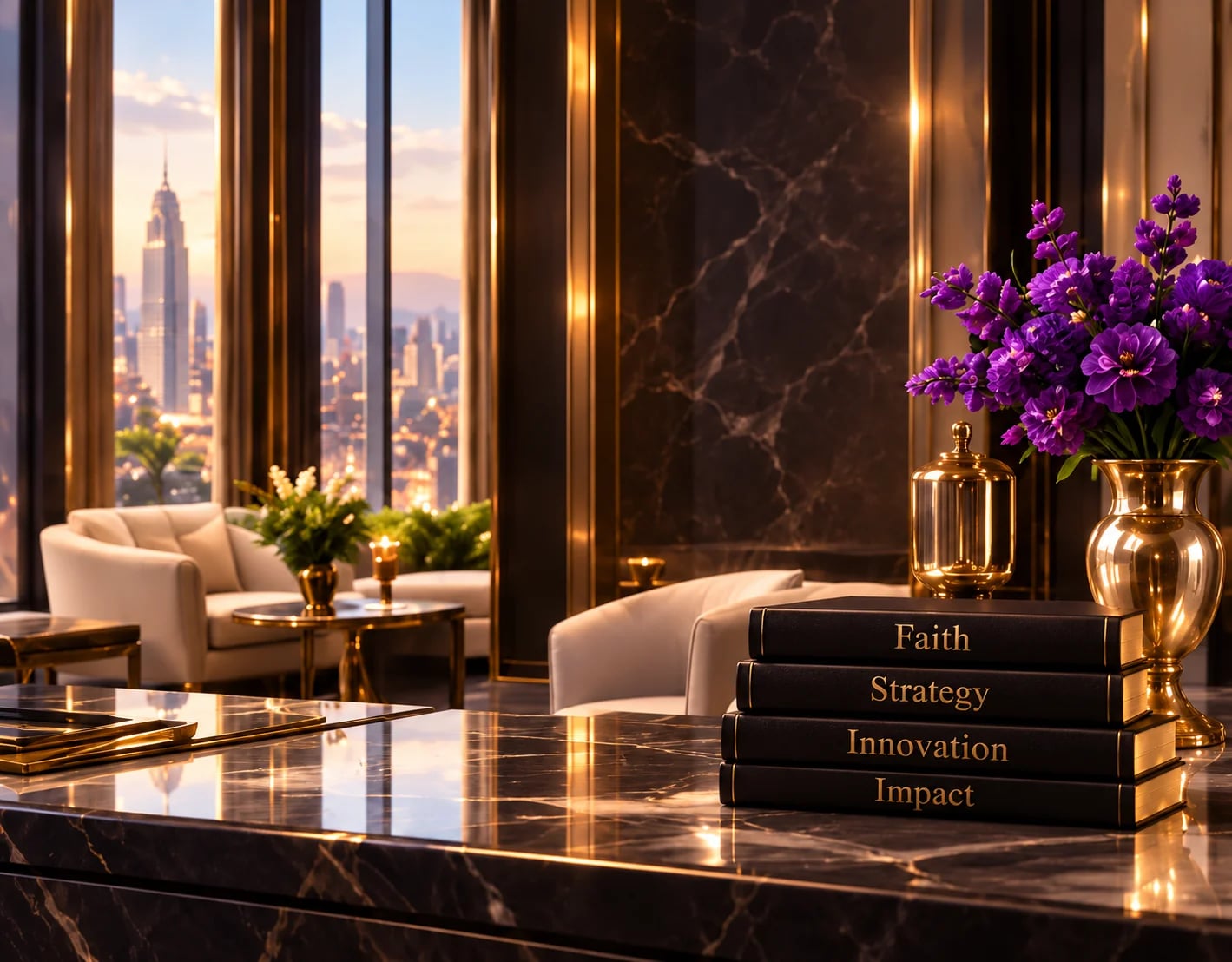 Luxury Executive Living Room Penthouse